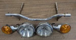 Harley Flh Shovelhead Fog Light Support Bar Turn Signal 68780-68 68652-64. Fixed Price $199.00.