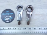 1972 Yamaha XS2 XS650 Y761-2) Left And Right Rear Wheel Chain Adjusters Set. Fixed Price $19.50.