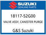 Suzuki Oem Part 18117-52G00 Valve,canister Purge. Fixed Price $137.98.