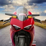 Led Light Rearview Wind Wing Fin Mirrors For Ducati 1299 Panigale 1098 848. Fixed Price $51.44.