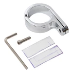 Universal Motor Chrome Handlebar Mounts Clamp Clock 1.25" 1/4" Fit For Harley. Fixed Price $10.99.