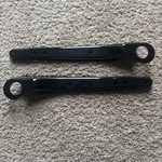 Harley Color Matched Black Rear Fender Struts Xlh 883 1200 94-03 Oem Custom Nos. Fixed Price $129.99.