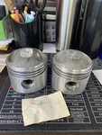 Oem Panhead Pistons Kit. #11228. Fixed Price $75.00.