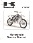 Oem Genuine Kawasaki Dealer/owner's Service/repair Manual KX450F 2006. Fixed Price $19.99.