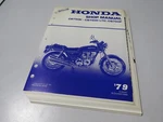 Honda Factory Shop Service Manual 1979 CB750 K Ltd 6142501. Fixed Price $98.99.