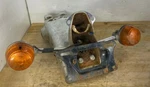 1982-1983 Honda CM450 Rear Fender Taillights, Tag Bracket 80100-447-670 Oem. Fixed Price $69.99.