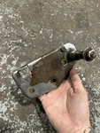 Harley Shovelhead Pan Rear Foot Brake Pedal Mount Bracket Old Chrome Chopper. Fixed Price $44.00.