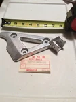 Honda Nos #50700-MF5-000, Footpeg, Frame Bracket 83-86VT500 VT500C Shadow. Fixed Price $50.00.