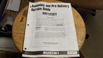 Nos Oem Suzuki Assembly/ Pre-delivery Service Guide GN125SET 99505-01246-03E. Fixed Price $19.99.