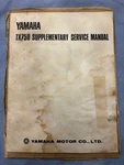 Yamaha TX750 Supplementary Service Manual B10643 Head & Generator Cover Gaskets. Fixed Price $30.00.