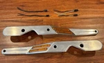 Used Arlen Ness Rear Fender Struts With Turn Signal Light For Harley Fxr 87 00. Fixed Price $1149.00.