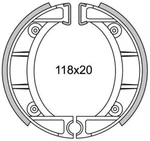 Brake Shoes Aprilia AP8213038 / Metis GF0153. Fixed Price $8.73.
