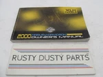 Harley-davidson Official Factory 2000 Xlh Owner's Manual Book 99468-00A. Fixed Price $28.99.