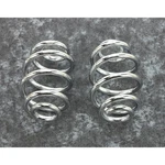 V-twin Manufacturing Chrome 3"" Seat Spring Set 42-0033. Fixed Price $24.26.