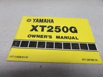 Yamaha 1979 XT250G Factory Owners Manual LIT-11626-01-91 3Y1-28199-10. Fixed Price $24.98.