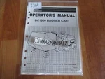 Honda BC1000 Bagger Cart Operator's Manual Oem. Fixed Price $9.40.