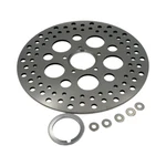 360 Twin Polished 11.5" Front Brake Rotor Harley Davidson 44136-00, 44156-00. Fixed Price $98.99.