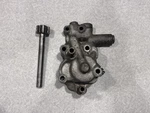 Harley Davidson Knucklehead Oil Pump With Cover, Gears, Shaft And Plate 1946-47. Fixed Price $380.00.