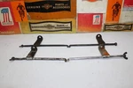 Harley Panhead Duo-glide Battery Tie Down Rods Wing Nuts 66390-58 & 66393-58. Fixed Price $60.00.