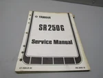 1980 Yamaha SR250G Oem Service Manual LIT-11616-01-93 Unbound. Fixed Price $28.95.