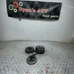 2005 05-08 Kawasaki KX250F Oem Complete Clutch Plates Basket Hub Prox. Fixed Price $199.99.