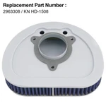 High Flow Air Filter 29633-08 For 08-13 Harley Road Glide Custom Electra. Fixed Price $21.84.