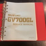 Suzuki Motorcycle GV700GL Service Manual Binder Oem P/n 99500-36040-03E. Fixed Price $49.99.