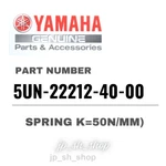 Yamaha Genuine Oem Parts Spring K=50N/MM) 5UN-22212-40-00 For WR250F. Fixed Price $188.66.
