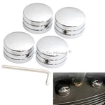 4PCS Chrome Head Bolt Nut Protect Covers Caps Fit For Twin Cam Big 1340 Evo. Fixed Price $12.69.