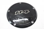 Cover, Clutch Derby (gloss Black) 114 2022 Harley Davidson Roadglide 25700904. Fixed Price $100.00.