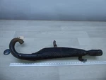 1975 Honda MR175 H1062-2# Exhaust Header Muffler With Heat Shield. Fixed Price $168.00.