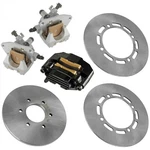 Fits Yamaha Grizzly Front Rear Brake Caliper W/ Disc Pad YFM660F 4X4 2003-08. Fixed Price $117.99.