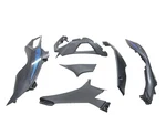 2025 Kawasaki Ninja EX500A/B Left Side Fairing Cover 6 Pcs Oem. Fixed Price $233.70.
