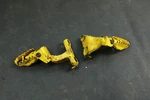 1990 Suzuki DR250 Oem Footpegs With Mounts B4429. Fixed Price $37.49.