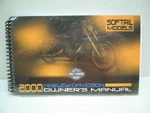 2000 Harley Davidson Owner's Manual Softail Models 99469-00A Brand New. Fixed Price $44.99.