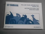 Yamaha Factory 2000 Riding Tips Practice Guide Hand Book Manual 5PJ-F819T-11. Fixed Price $12.98.