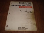 Kioritz Power Scythe Operators Manual SRM-202DA 898 571-0523. Fixed Price $9.99.
