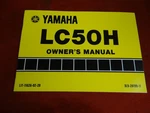 1980 Yamaha LC50H, Owner's Manual, 3L9-28199-11, LIT-11626-02-20. Fixed Price $8.95.