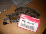 Nos Honda TRX200 TRX250 TRX300 Forurtrax Brake Shoes Kit PN:451A5-HB3-003. Fixed Price $17.99.
