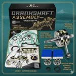 For Honda CR125R 1990 1998 Crankshaft, Gaskets, Main Bearing Seals OB1. Fixed Price $229.00.