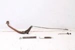 1981 Yamaha DT100H Brake Foot Pedal With Shaft Rod And Spring. Fixed Price $44.10.