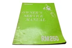 Oem Suzuki 99011-28E50-03A Owner's Service Manual RM250. Fixed Price $24.62.