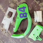 Kawasaki KX60 Right Side Cover Plastic Number Plate Fender Shroud 1985-2003. Fixed Price $54.95.