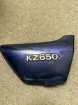 1977 1980 Kawasaki Side Cover Right Fairing 36007-054. Fixed Price $98.00.
