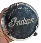 Gilroy Indian Motorcycle Polished Billet 3 Hole Derby Cover Chief Spirit Scout. Fixed Price $89.95.