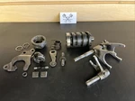 1997 Yamaha YZ125 Gear Shifting Forks Drum Cam Stopper Oem 4JY-18540-00-00. Fixed Price $115.00.