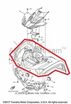 New Oem Yamaha Grizzly 300 Front Fender Green. Fixed Price $329.95.