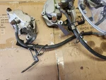2002 - 2009 Yamaha Road Star Warrior XV1700 Front Brake Calipers Left And Right. Fixed Price $60.00.