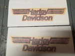 Harley Davidson Sportster / Fx Gas Tank Decals Stickers 61908-81A Oem Nos. Fixed Price $19.99.