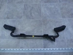 1975 Suzuki GT185 Adventurer S913) Front Foot Peg Mount Bracket With Rubbers. Fixed Price $43.00.